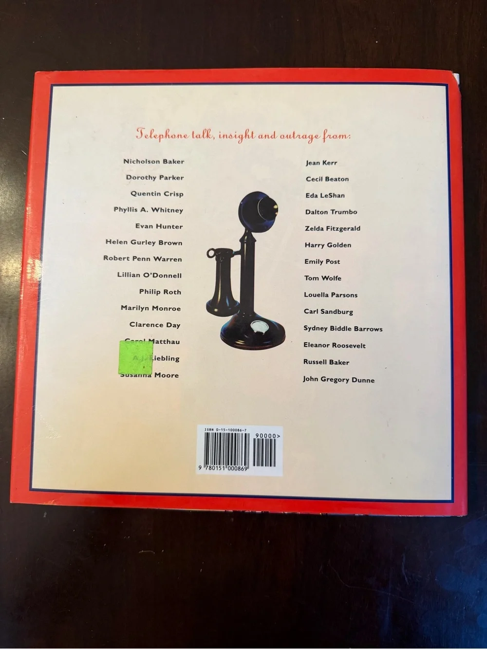 Vintage First Edition Once Upon a Telephone Hardcover Book